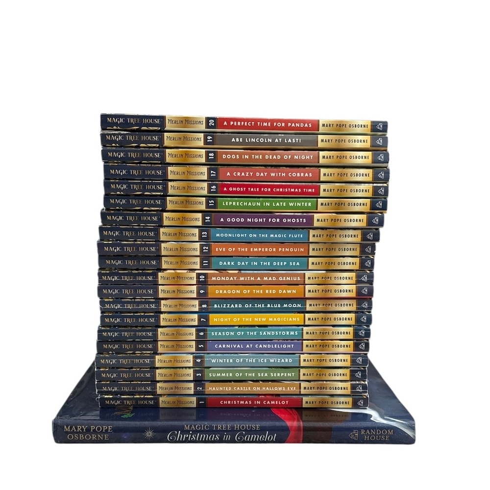 Magic Tree House: Merlin Missions Book Set (21 books) 📚